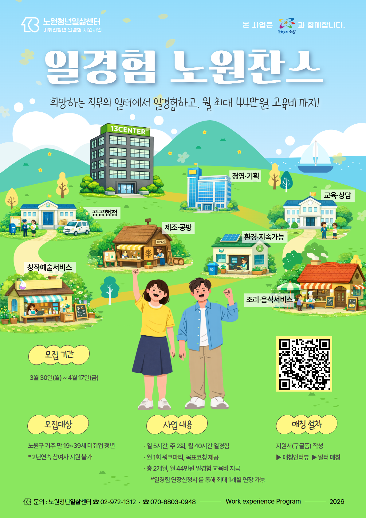 미취업청년 일경험 지원사업